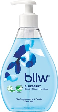 Bliw Tvål Blåbär Pump 8x300ml